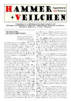 Hammer + Veilchen Nr. 20