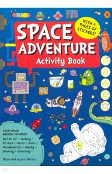 Space Adventure Activity Book