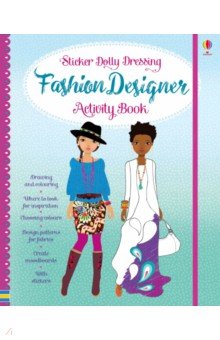 Sticker Dolly Dressing Fashion Designer. Activity Book