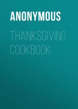 Thanksgiving Cookbook