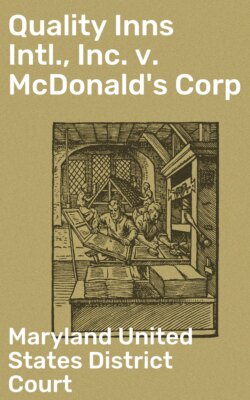 Quality Inns Intl., Inc. v. McDonald's Corp