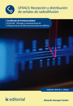 Recepción y distribución de señales de radiodifusión. ELES0108