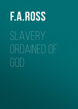 Slavery Ordained of God