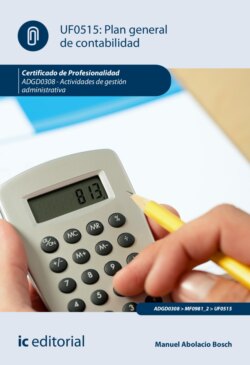 Plan general de contabilidad. ADGD0308