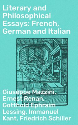 Literary and Philosophical Essays: French, German and Italian