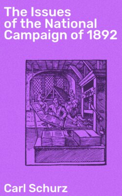 The Issues of the National Campaign of 1892