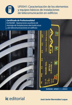 Caracterización de los elementos y equipos básicos de instalaciones de telecomunicación en edificios. ELES0208
