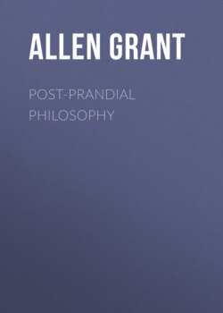 Post-Prandial Philosophy