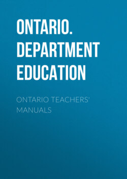 Ontario Teachers' Manuals