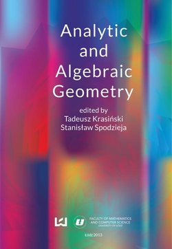 Analytic and algebraic geometry 1