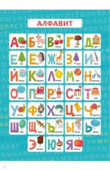 Обучающий плакат АЛФАВИТ,57813001