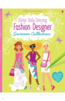 Sticker Dolly Dressing Fashion Designer Summer Collection