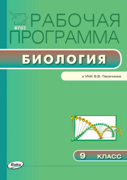 Рабочая программа по биологии. 9 класс