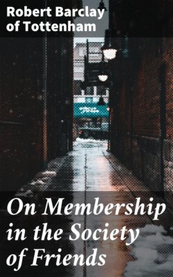 On Membership in the Society of Friends