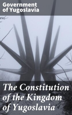 The Constitution of the Kingdom of Yugoslavia