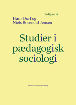 Studier i pAedagogisk sociologi