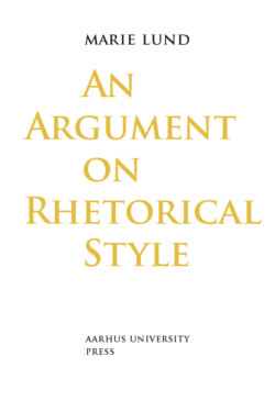 An Argument on Rhetorical Style