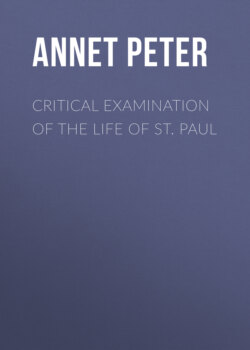 Critical Examination of the Life of St. Paul