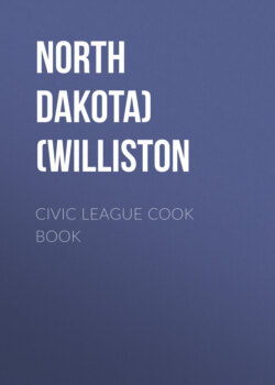 Civic League Cook Book