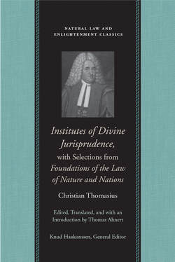 Institutes of Divine Jurisprudence, with Selections from Foundations of the Law of Nature and Nations