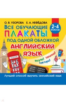 Все плакаты по английскому языку. 2-4 классв