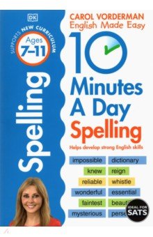 10 Minutes A Day Spelling, Ages 7-11