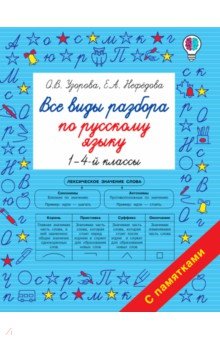 Все виды разбора по русскому языку. 1-4 классы