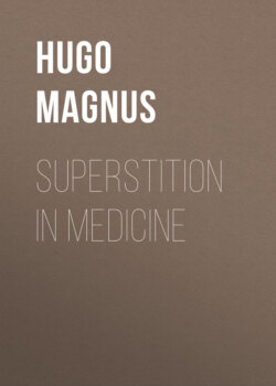 Superstition in Medicine