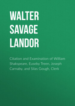 Citation and Examination of William Shakspeare, Euseby Treen, Joseph Carnaby, and Silas Gough, Clerk