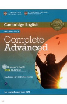 Complete Advanced. Student's Book with Answers with CD-ROM