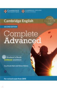 Complete Advanced. Student's Book without Answers with CD-ROM