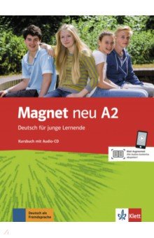 Magnet neu A2. Deutsch fur junge Lernende. Kursbuch + Audio-CD