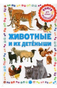 Животные и их детёныши. Книга для самых маленьких