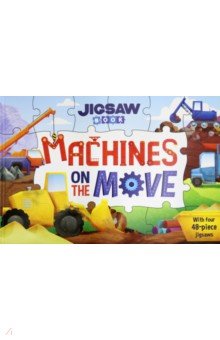 Jigsaw Book. Machines on the Move