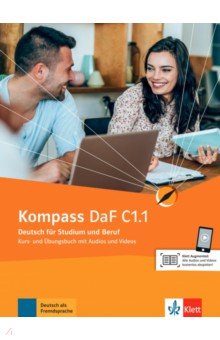 Kompass DaF C1.1, Kurs-/Ubungsbuch mit Audios