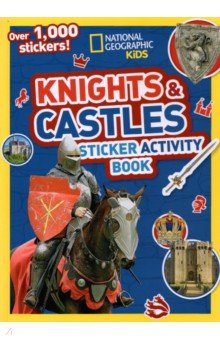 Knights and Castles Sticker Activity Book. Colouring, Counting, 1000 Stickers and More!