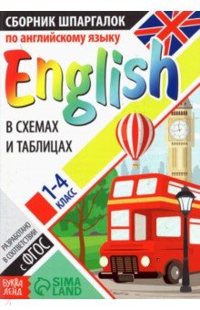 Сборник шпаргалок по английскому языку. 1-4 классы