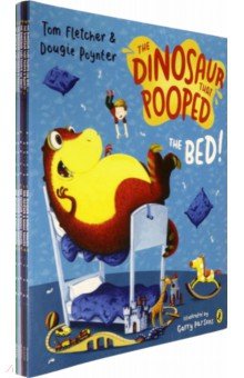 Dinosaur that Pooped Series 5 Books Collection Set