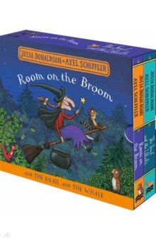 Room on the Broom and The Snail and the Whale Board Book Gift Slipcase