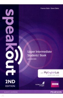 Speakout Upper Intermediate. Students' Book with DVD-ROM and MyEnglishLab Access Code Pack