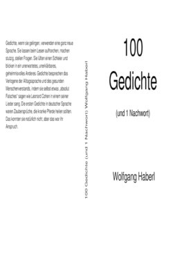 100 Gedichte (und 1 Nachwort)