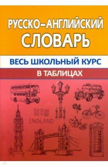 Русско-английский словарь. Весь школьный курс