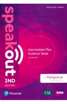 Speakout. Intermediate Plus. Students' Book + DVD + MyEnglishLab