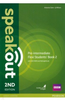 Speakout. Pre-Intermediate. Flexi B Student's Book + DVD + MyEnglishLab