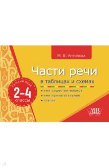 Русский язык. 2-4 классы. Части речи в таблицах и схемах