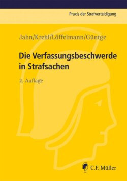 Die Verfassungsbeschwerde in Strafsachen