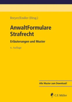 AnwaltFormulare Strafrecht