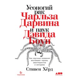 Усоногий рак Чарльза Дарвина и паук Дэвида Боуи. Как научные названия воспевают героев, авантюристов и негодяев