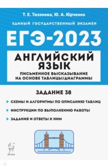 ЕГЭ 2023 Английский язык. Письменное высказывание на основе таблицы / диаграммы (задание 38)