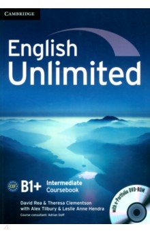 English Unlimited. Intermediate. Coursebook with e-Portfolio + DVD-ROM